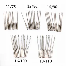 10pcs/حزمة الإبر آلات الخياطة المنزلية 11/75 12/80 14/90 16/100 18/110 Home Sewing Needle DIY Sewing Accessories