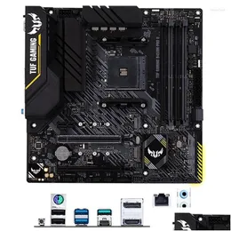 Motherboards Amd B450 Tuf Gaming B450M-Pro Ii Motherboard Verwendet Original Sockel Am4 Ddr4 128 GB Usb2.0 Usb3.0 M.2 Nvme Sata3 Desktop Dro Otwzx