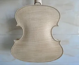 Professionell lönnfiolvitt embryo oavslutat vitt lönnträviolin Lord Wilton 1742 Solid Wood Diy White Violino8475777