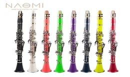 NAOMI 17KEY ABS CLARINET BBフラットWcase手袋クリーニングクロスリードケースリード4526748