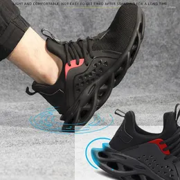 Casual Shoes Men's Boots Steel Toe Safety Men Work Anti-Smashing Sneakers Indestructible