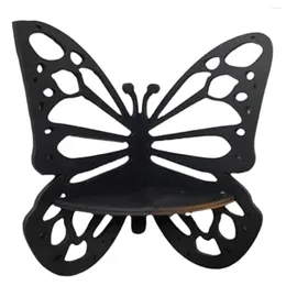 Kitchen Storage Butterfly Wall Corner Shelf Bookshelf Modern For Home Office