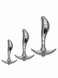 3-teiliges Set aus Metall, glatt, Analplug, Hintern, Masturbation, G-Punkt-Dilatator, Buttplug, Massagegerät, Spielzeug für Erwachsene, Frauen, Anus, Spielzeug für Erwachsene 3945132