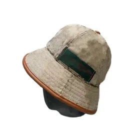 Chapéus de grife requintados para homens aba larga casquette luxe cappellino rua casal bonés mulher moda moderna carta balde chapéu mix cor fa0120 H4