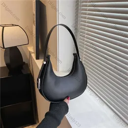 Luxury Crescent Shape Bag for Women Pu Leather Armpit Bag Fashion Style Shoulder Crossbody Bag Designer Gilrs Underarm Bag Purse