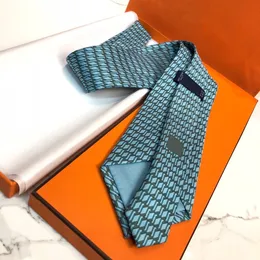 Modedesigner band för män slipsplikt bokstäver ränder lyxig affär fritidsilk slips framgångsrika individer cravat med låddesigner slips