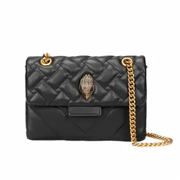 Kurt Geiger Nova Alta Qualidade Cabeça de Águia Colorida Diamd Cruz Bolsa de Ombro Decorada com Clássico Básico Bolsa Feminina F1o9 #