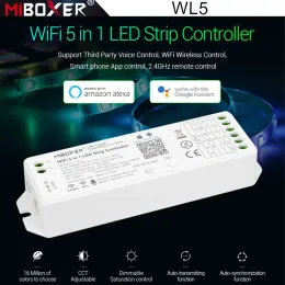 Milight MiboxerスマートコントローラーWL5 WL-BOX1 T1 T2 T3 T4 P1 P2 P3 RF 2.4G 5IN1 WIFI VOICE SINGROL CCT RGB RGBW WIRELESS