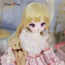 BJD Dolls Anime 1/4 De Boneca Articulada Estilo Lolita Doce, Face