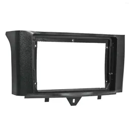 Tigelas 2 Din Car Radio Fascia para Smart Fortwo 2011-2024 DVD Stereo Frame Placa Adaptador Montagem Painel de Instalação Moldura