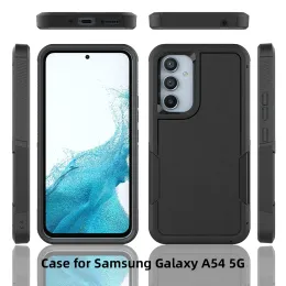 Custodia per shock per armatura pesante per Samsung Galaxy A14 A24 A34 A54 A04S A13 A23 A33 A53 A73 TPU Frame duro Coperchio di plastica