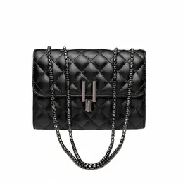 Fi Lingge Square Kadın Omuz Çantası, Kapitone Detay Zincir Çantası, Tam Çanta Crossbody Çanta, Flip Cüzdan 98OS#