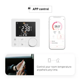 Tuya WiFi Thermostat Smart Home warmes Bodenheizungssystem Elektrischer Unterboden Wärme Temperatur Controller Thermoregulator 220 V