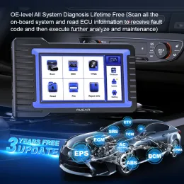 Mucar VO7 All System Car Diagnostic Tool OBD2 Сканер 28 сброс диагностики CAR Diagnostic Scanner ECU кодирующий двунаправленный инструмент сканирования