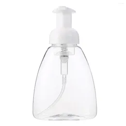 Dispensador de sabão líquido 300ml, transparente, bomba de espuma, shampoo, banheiro, mousses, recipiente, bolha de imprensa