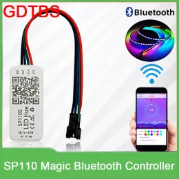 SP110E Bluetooth-kompatibler Lichtregler WS2811 WS2812B WS2812 SK6812 RGB RGBW APA102 WS2801 Pixel LED-Strip iOS Android