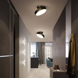 Медные северные потолочные световые светильники простые входные коридоры