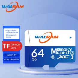 Walram Mini SD Card Card Card 128GB Classe10 64 GB 32 GB Micro TF SD Micro TF ad alta velocità 32 GB 64 GB 128 GB per smartphone