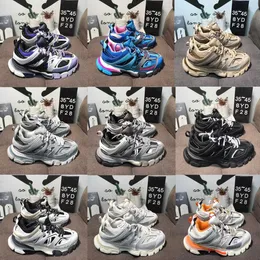 Tasarımcı Ayakkabı Yüksek kaliteli parça 3 3.0 Erkekler ve Kadınlar İçin Günlük Baba Kalın Çözilmiş Siyah Beyaz Moda Spor ayakkabıları Boyut 36-45 .0 6-45