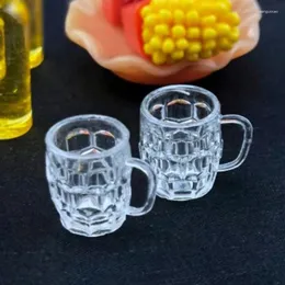 Garden Decorations 1/12 Dollhouse Miniature Beer Mug Mini Drinks Toy For Ob11 Bjd Decoration