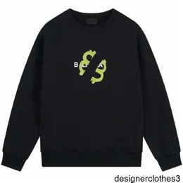 Designer originale autunno personalizzato Parigi B casa moda stampa girocollo sciolto coreano caldo maglione a maniche lunghe stile coppia AYES
