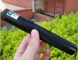 Jakt 10000m 532nm 5MW grön laserpekare Sikt SD 301 Pekare Hög kraftfull justerbar fokus Röd dot Lazer Torch Pen Projection utan batteri