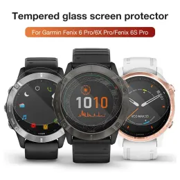 3pcs 9h Glass temperato premium per Garmin Fenix ​​7S 6 6S 6X Pro 5 5S Epix Smart Watch Clear HD Protector Accessori per film protettori