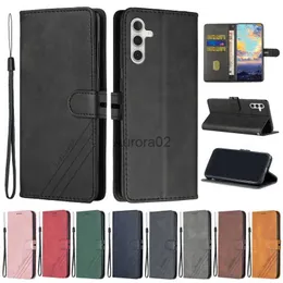 Obudowy telefonu komórkowego dla Samsung Galaxy A15 5G Case Skórzowa klapka na 15 A05S A05 A35 A55 Portfel Fundas YQ240330