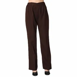 Lady Chef Pants Restaurant Kitchen Cooking Trouser Summer Hotel Food Service Pants Bakery Coffee Shop Women Waitr Work Pants I5CU#