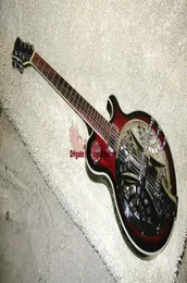 Novo personalizado Dobro guitarra ressonador vermelho Custom Shop guitarra elétrica nova chegada guitarras inteiras 2843535