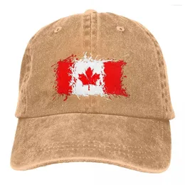 قبعات الكرة Canada Flag Red_62560434 Baseball Cap Men Hats Women Visor Protect Snapback