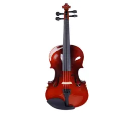 34 Full Solid Wood Violin Set med axelstöd Fourtube Tuner En uppsättning violiner som är lämpliga för nybörjare1792403