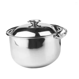 Dubbla pannor rostfritt stål matlagning kök kök krukor erbjuder grytor lager pott hushåll soppa stewing spaghetti för