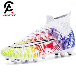 American Football Shoes Man's Fast Non Slip Professional Training Soccer Futsal Boots Society inomhus barn sneaker