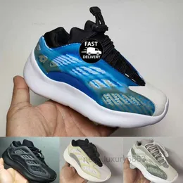 أطفال خفيفة الوزن ، Yeezey Running Shoes Yeeziness 7 yezziness 700 v3 boy boy girl Youth Kid Sport shoole size 28-35 s2 m8a9 aply