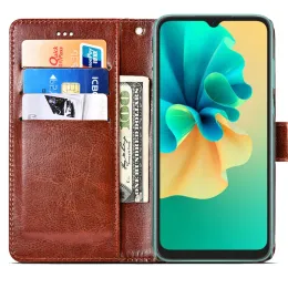 Söt plånbokfodral för Blackview A85 A55 Pro Case Cover Card Holders Flip Case för Carcasa Blackview A95 A90 A50 Oscal C60 Funda