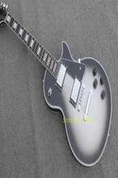 Kundenspezifische Silverburst E-Gitarre Ebenholzgriffbrett Kundenspezifische E-Gitarre China Factory Chromzubehör 2 Tonabnehmer8707545