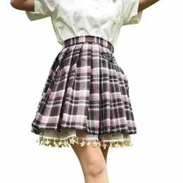 2021 Nova JK Lace Saia Bottom Shorts Bonito Calças de Abóbora Calças de Segurança Bloomers Anti-Luz Estrela Gaze Lolita Shorts Kawaii Meninas F2i2 #