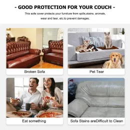 Jacquard elastyczna sofa Covers Slipcover for Living Room Stretch Polar Fotel polaru 1/2/3/4