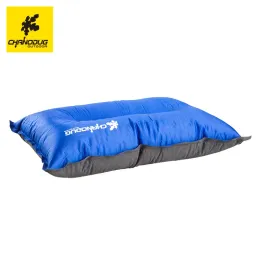 Outdoor Pads Mat Cam Inflatable Air Pillow Portability Matic Tralight Sponge Comfortable Hiking Travel Slee Drop Delivery Sports Outdo Dhgnt
