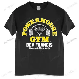 Homens camisetas T-shirt de algodão Mens Verão T-shirt Mens Powerhouse Gym Verão Harajuku Geek Engraçado Top T-shirt Mens T-shirt J240330