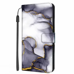 Custodia di portafoglio di pelle fresca dipinta per Xiaomi Mi 9 SE Nota 10 Lite Pro A3 Cover Stand Book Marble per Redmi Note 12s Nota 12 4G 5G