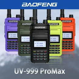 2PCS Baofeng UV-999 Pro Max Walkie Talkie 10W High Power Profesional Handheld Transceiver Dual Band 2 Way Hunting Radio 2023