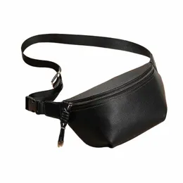 men's Bags Leather Chest Bag Women's Single Shoulder Crossbody Bag Fanny Pack Mobile Phe Headphe Jack One-shoulder Backpack c0e7#