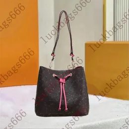 Designerväskor Neonoe Mm Bucket Påsar Luxury Plånbok Purses Crossbody Vittonity Bag Woman Handväska Shoulder Designers Women Luxurys Handväskor M44020 DHGATE PAGAR