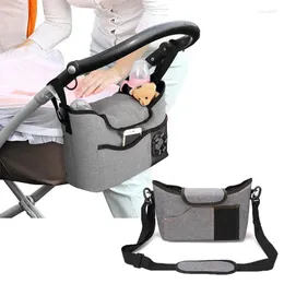 Förvaringspåsar baby barnvagn hängande väska arrangör barn netto pocket cart accessoarer