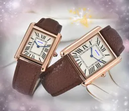 Crime Premium Orologio da donna a 2 lancette da uomo 28/34mm Movimento al quarzo Orologio da polso Cassa in acciaio inossidabile Fibbia in pelle Quadrante con numeri romani Orologio da polso Regali