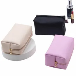 Women Travel Makeup Bags Pu Leather Make Up Pouch Travel W Breadizer Organizer Purse Cosmetic Bag Bage Labage for Girls C3x5#