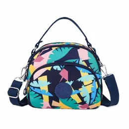 women's Travel Crossbody Bags Waterproof Nyl Cloth Ladies Fi Handbags Female Printing Versatile Shoulder Bags I5hG#