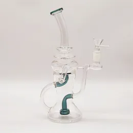 2024 Heady Glass Neo Fab Random Lip Color 11 pollici Bong in vetro su larga scala Pipa ad acqua Bong Tabacco da fumo Tubo 14MM Ciotola Dab Rig Recycler Tubi Bubbler